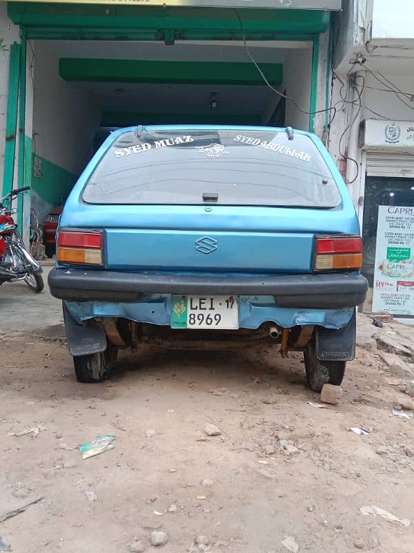 Suzuki FX 1986 model 03138416270 2