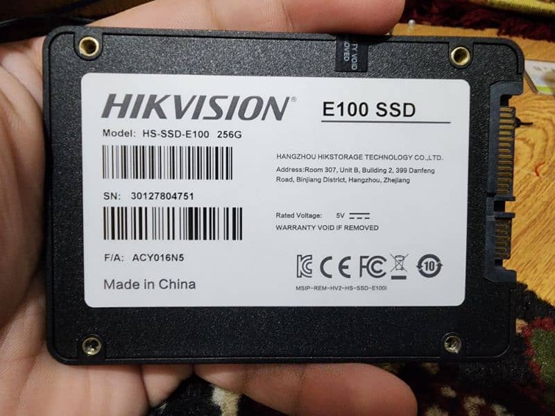 brand new Hikvision SSD 256Gb 1