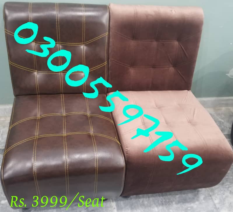 sofa set | single sofa | office cafe home sofa cum | center table use 12