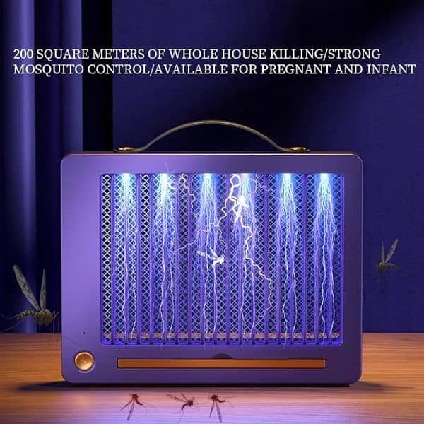 Wall Mounted Desktop Mosquito Killer Lamp | Portable Charging 0