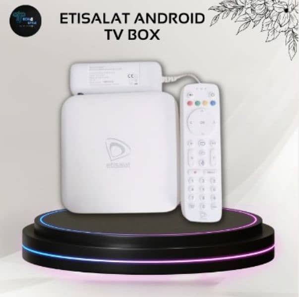 ETISALAT ANDROID SMART TV BOX 4K ULTRA HD 0