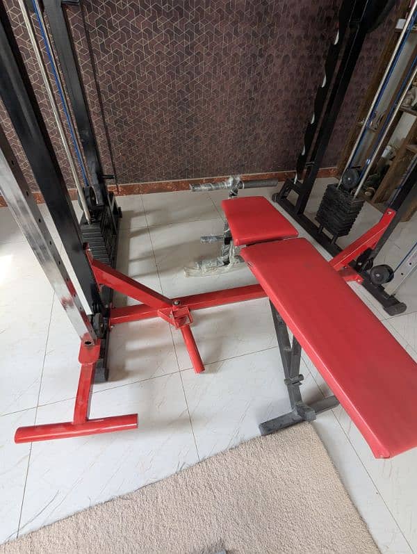 Functional trainer (Cable cross + Smith machine) 2