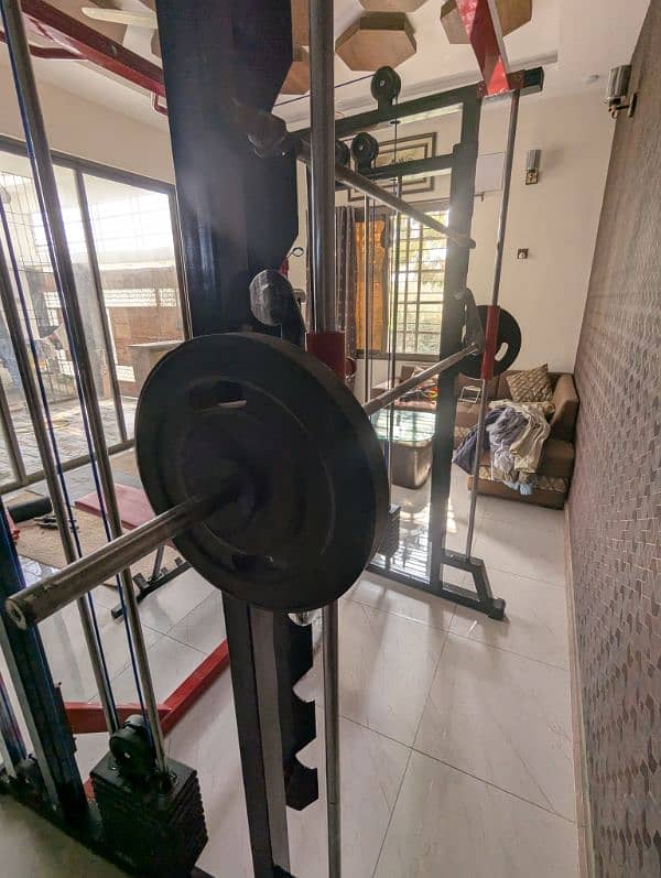 Functional trainer (Cable cross + Smith machine) 3