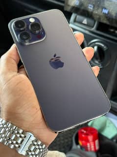 I phone 14 Pro MAX 256 GB Deap purple HK Daul Physical