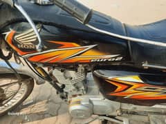 honda 125 10/9 condition. islamabad numbr