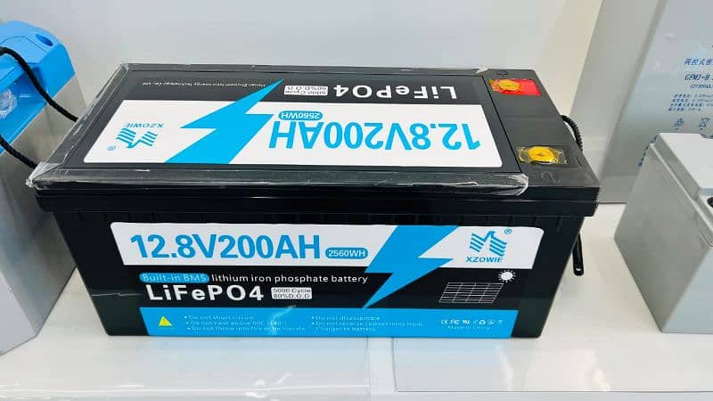 12.8v100AH lithium batteries 0