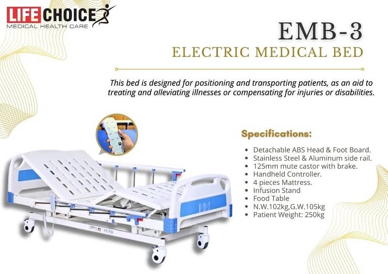 Electric Patient Bed Big wholesaler Icu Bed 1