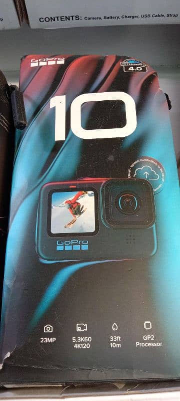 GoPro hero 10 4k action camera New condition 03432112702 3