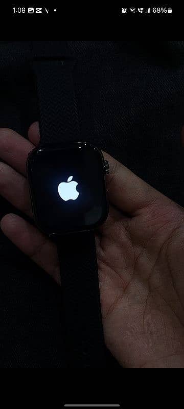 Apple logo series 9 smart watch brand new 3