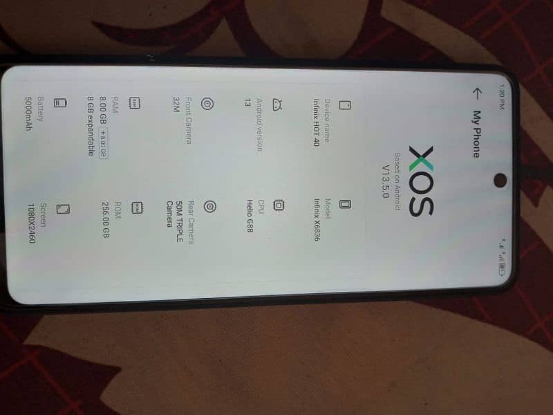 Infinix Hot 40 for sale 2