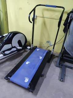 Exercise ( manual 21 rollers treadmill )