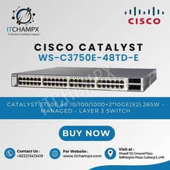 Cisco Catalyst WS-C3750E-48TD-E | ITCHAMPX