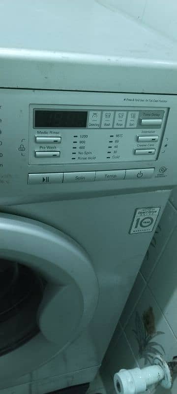 LG fully Automatic washing machine 2