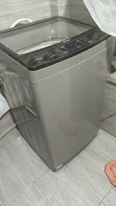 Haier automatic 9 kg bht km used full warranty