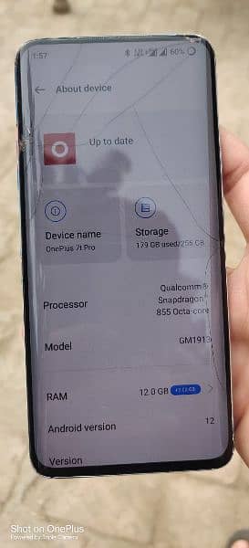 OnePlus 7 pro 12 256 6