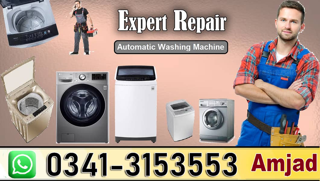 Automatic Washing Machine Repair Samsung Dawlance Haier LG Pel Orient 0