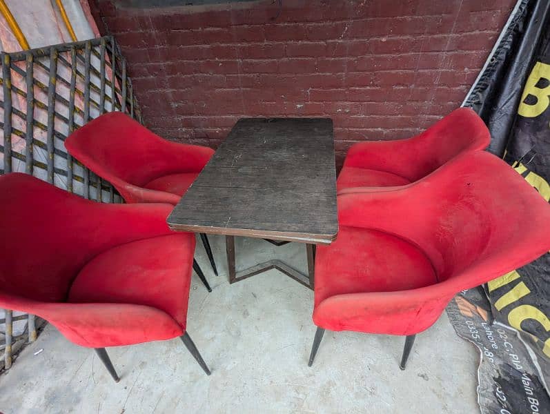 3 Table Sets with chairs & Sofas 5