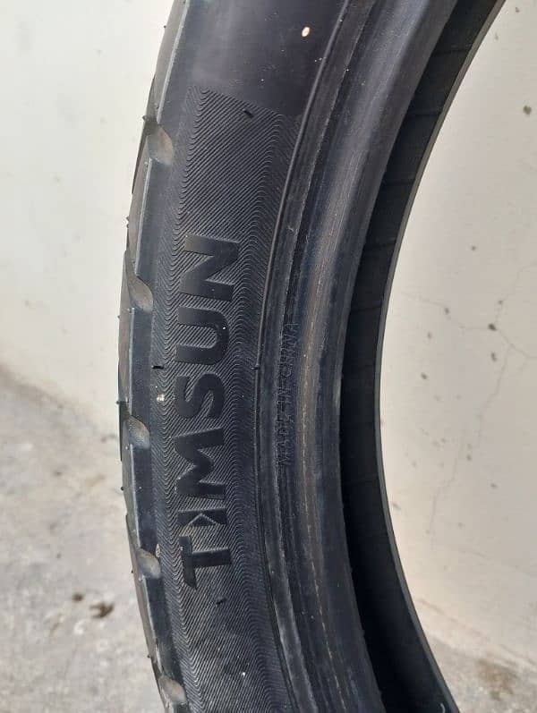 Suzuki gs 150 SE fatty Tyres tubless osam grip front and back tyre 0