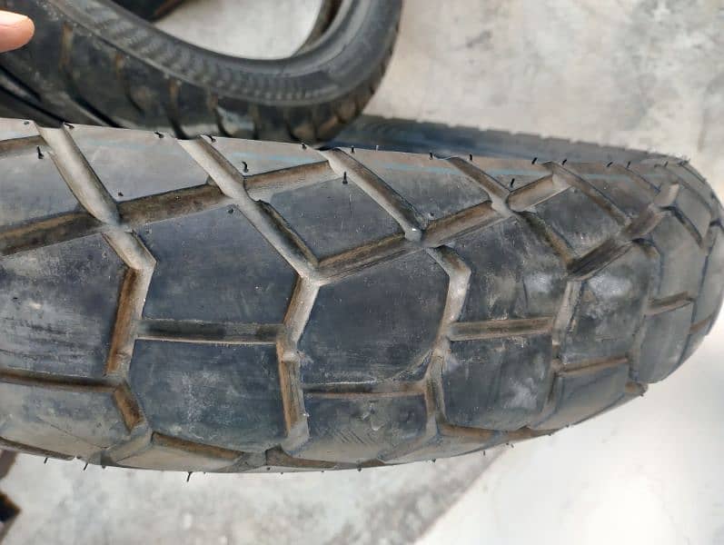 Suzuki gs 150 SE fatty Tyres tubless osam grip front and back tyre 6