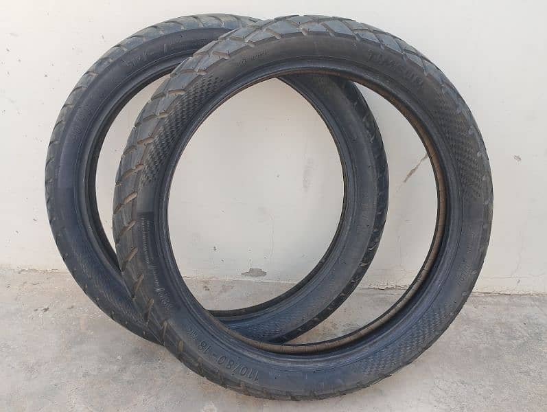 Suzuki gs 150 SE fatty Tyres tubless osam grip front and back tyre 9