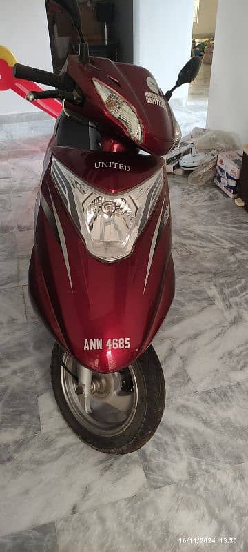 United scooty 2022 model 0