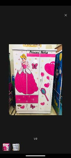 kids wardrobe of cupboard with 3 door high quality 3.5/6 fits