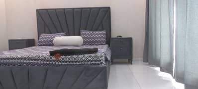 Bed Set With Mattress and Dressing Table Complete Set.