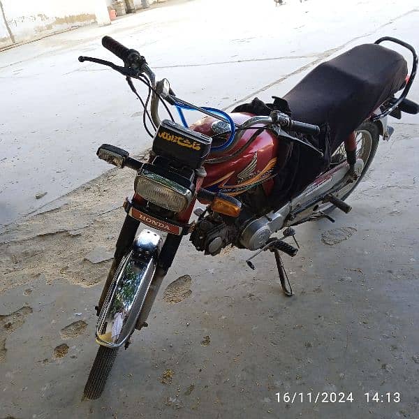 Honda cd 70 bike only for sale 7