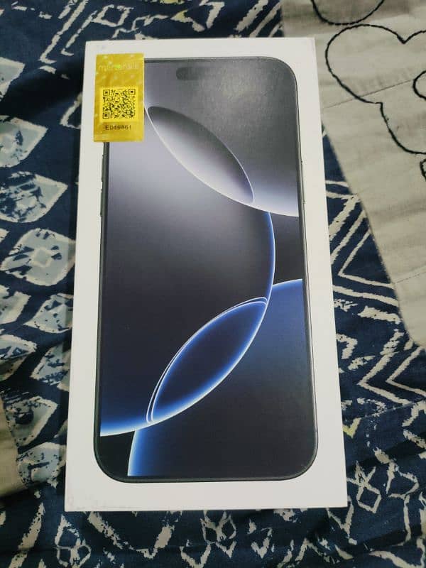 Iphone 16 Pro Max Black Titanium PTA Approved 1