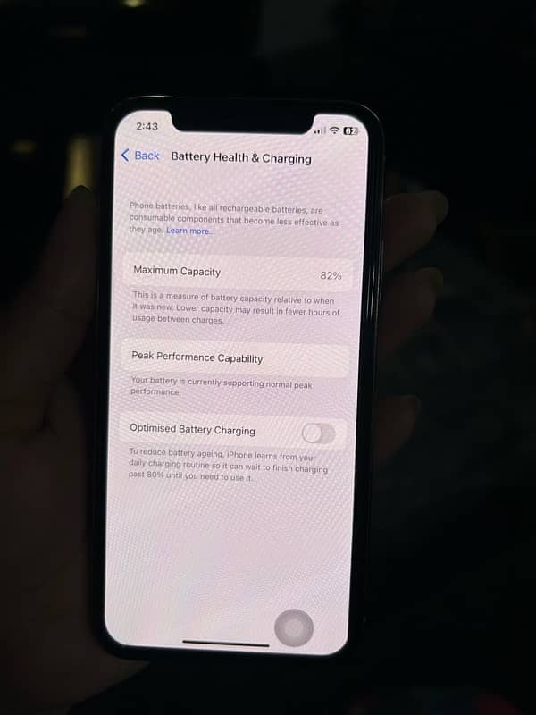 iphone x available in good condition 0