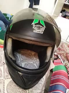 helmet for sale green black