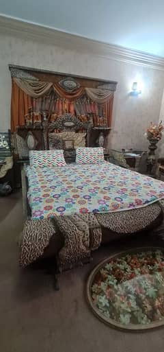 Solid wood  bed set