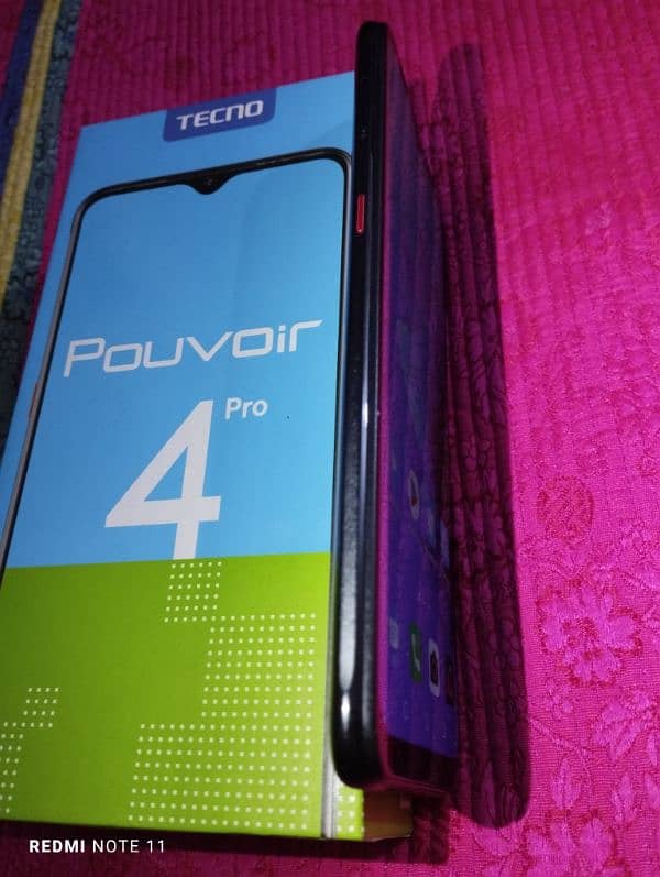 Tecno pouvior 4 pro Exch Redmi Oppo Vivo Samsung Infinix other 6