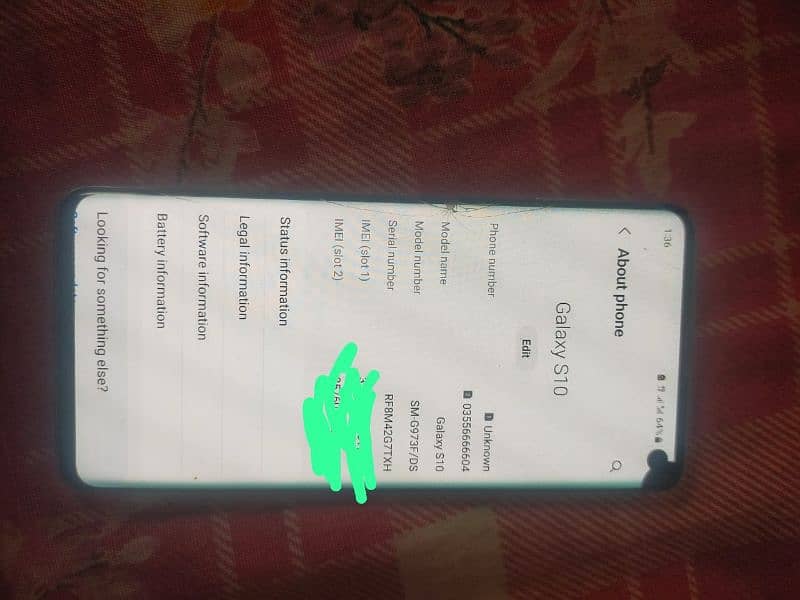 Samsung galaxy S10 8/128 NON PTA pach 2