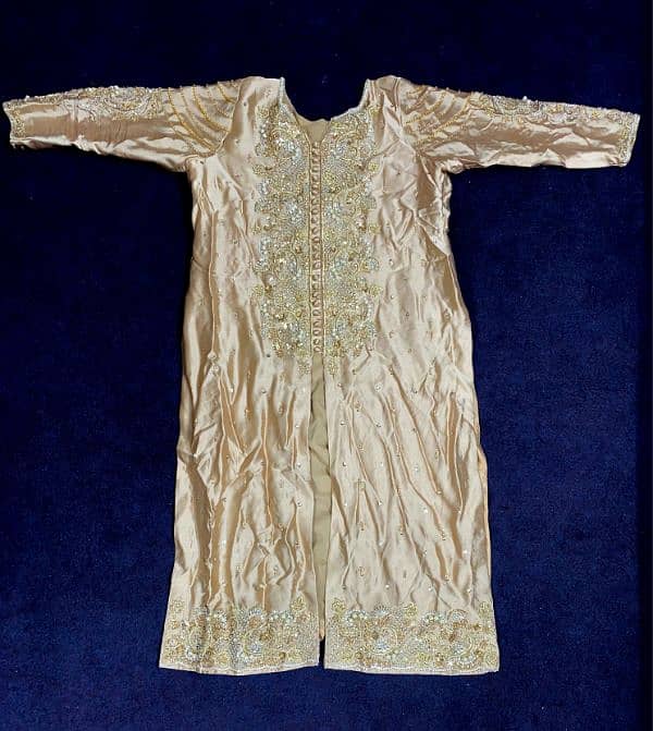 Bridal Silk Dress ( Shirt + Sharaara + Dupatta ) 0