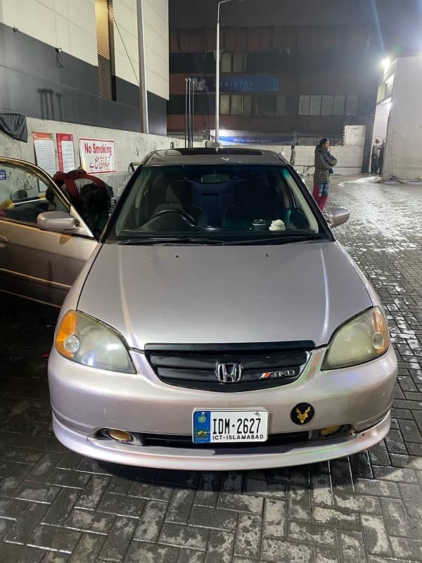 Honda Civic VTi Oriel 2003 Munal sunroof new tyre Alurim lcd instaled 3