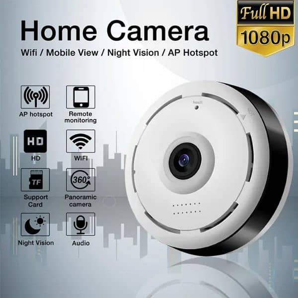 Bulb Wifi Holder Camera V380 8