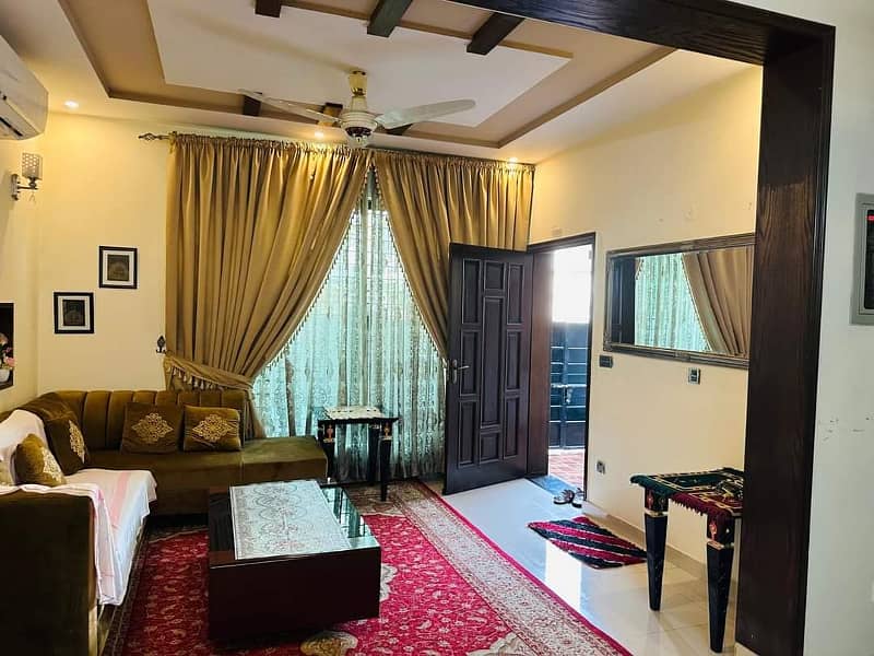 5 Marla Lower Portion Fully Furnished House For Rent in Bahria Town Lahore 3