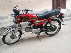 United 70 model 2022 bike in good condition