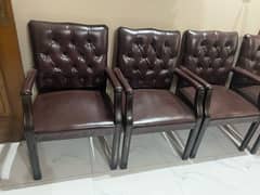 new set of 4 office chairs