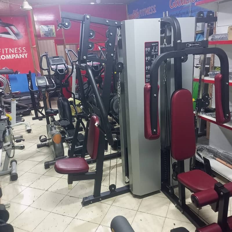 Multi gym|Four Station four sides used home& domestic and commercial 3