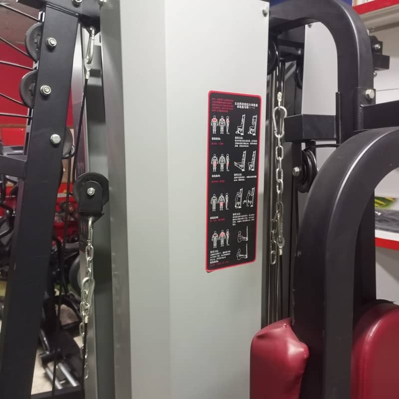 Multi gym|Four Station four sides used home& domestic and commercial 6