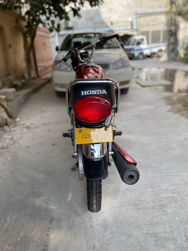 Honda CG-125 Self start Condition 10/10 3