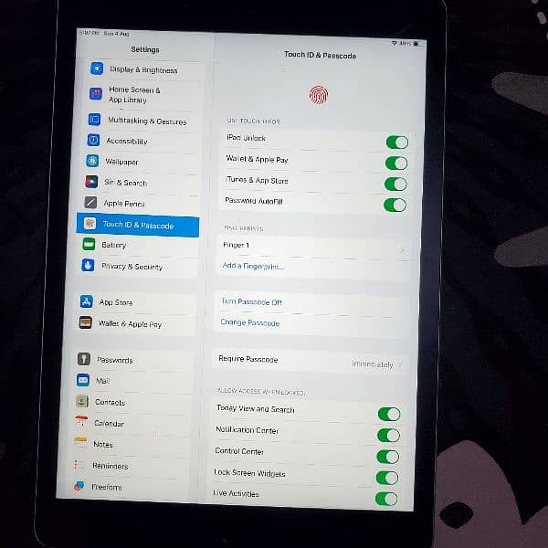 Ipad 9th generation with box under warranty 9