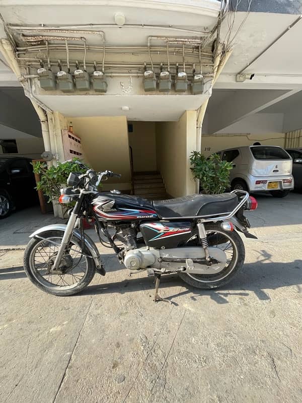 Honda CG 125 Euro 2 edition 2019 Black color 7