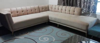 Simple L Shaped Sofa