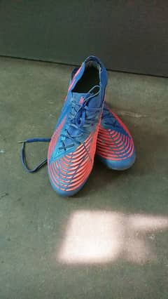 original adidas predator edge 1 blue and orange beautiful toe shoes