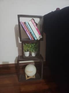 Wooden shelf