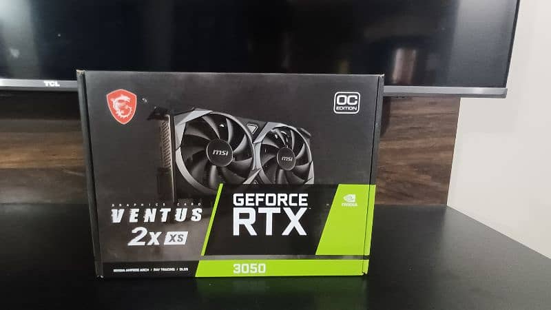 GEFORCE RTX 3050 8gb MSI 0