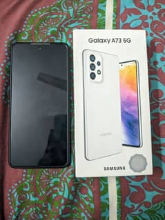 Samsung A73 complete box